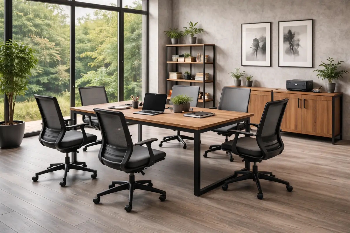 Loft Line საოფისე ავეჯის კოლექცია – ლოფტ სტილი